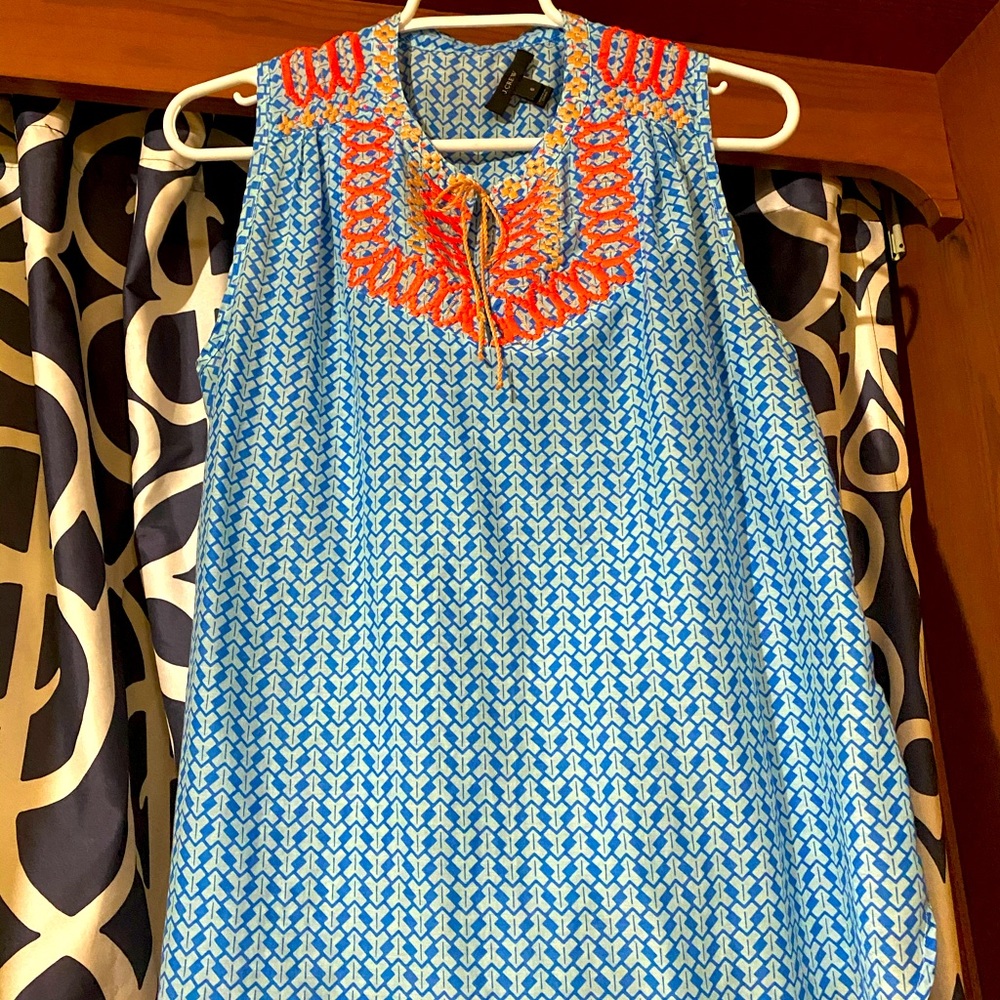 J. Crew sleeveless top